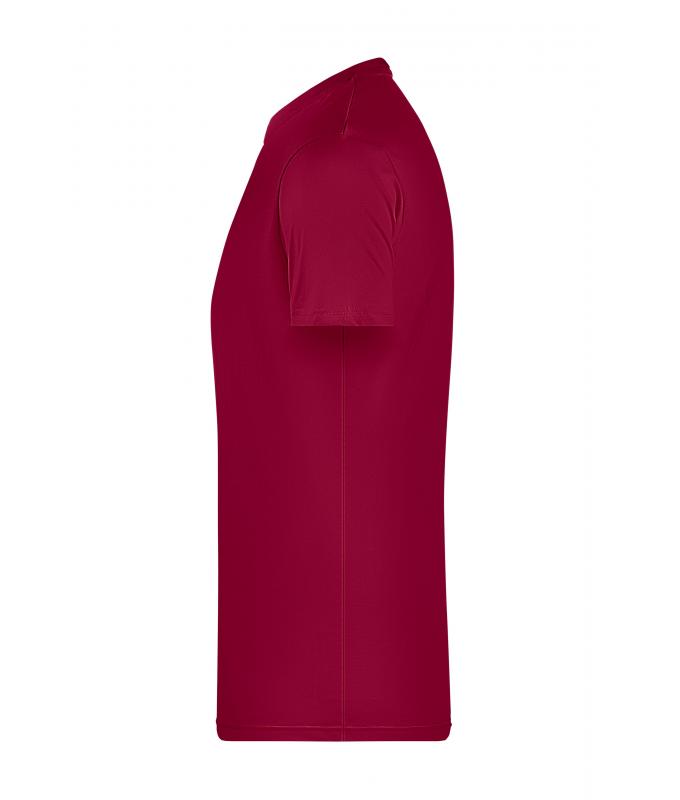 Heren Men's Basic-T OCS Standard Wijnrood 8474