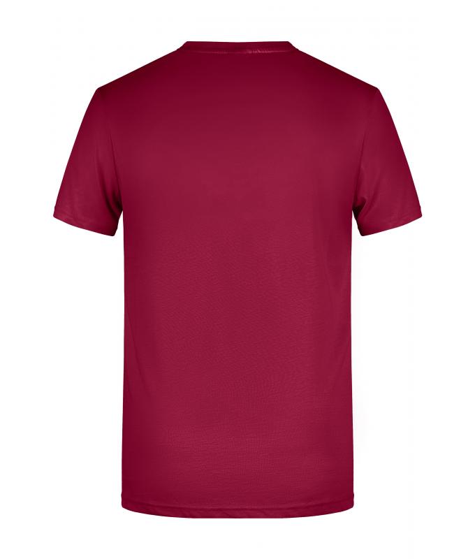 Heren Men's Basic-T OCS Standard Wijnrood 8474