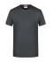 Herren Men's Basic-T Black-heather 8474