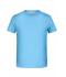 Enfant T-shirt enfant garçon bio décontracté   OCS Standard Bleu-ciel 8477