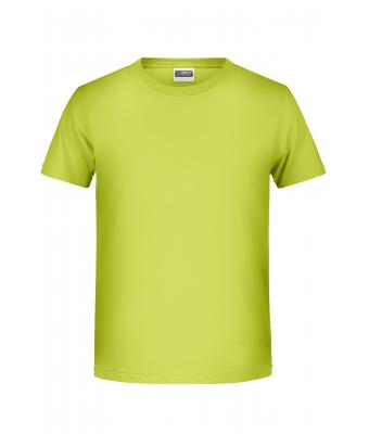 Enfant T-shirt enfant garçon bio décontracté   OCS Standard Jaune-acide 8477