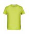 Enfant T-shirt enfant garçon bio décontracté   OCS Standard Jaune-acide 8477