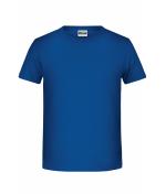 Enfant T-shirt enfant garçon bio décontracté   OCS Standard Royal-foncé 8477