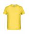 Enfant T-shirt enfant garçon bio décontracté Jaune 8477