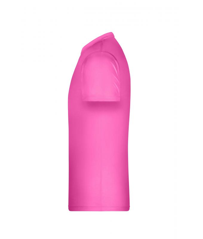 Enfant T-shirt enfant garçon bio décontracté OCS Standard Rose-vif 8477