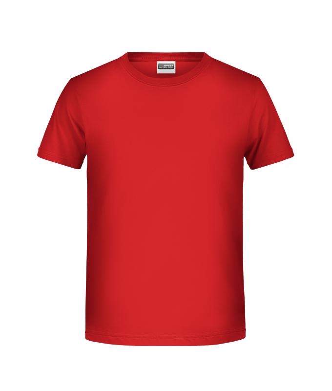 Enfant T-shirt enfant garçon bio décontracté OCS Standard Rouge 8477
