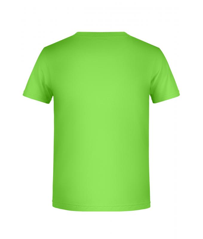 Enfant T-shirt enfant garçon bio décontracté OCS Standard Vert-citron 8477