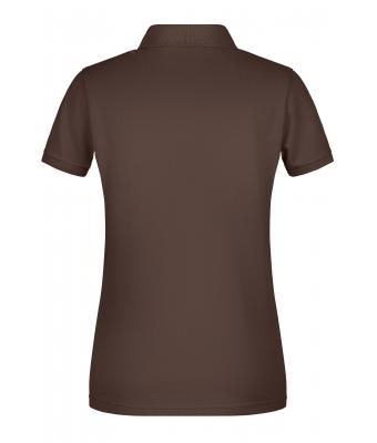 Dames Ladies' Basic Polo   OCS Standard Bruin 8478