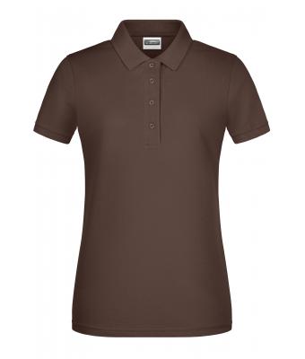Dames Ladies' Basic Polo   OCS Standard Bruin 8478