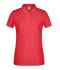 Dames Ladies' Basic Polo   OCS Standard Karmijnrood-melange 8478