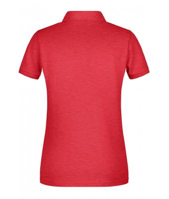 Damen Ladies' Basic Polo   OCS Standard Carmine-red-melange 8478