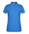 Damen Ladies' Basic Polo Cobalt 8478