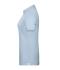 Ladies Ladies' Basic Polo Light-blue 8478