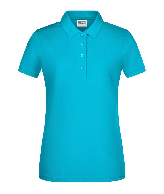 Dames Ladies' Basic Polo OCS Standard Turquoise 8478