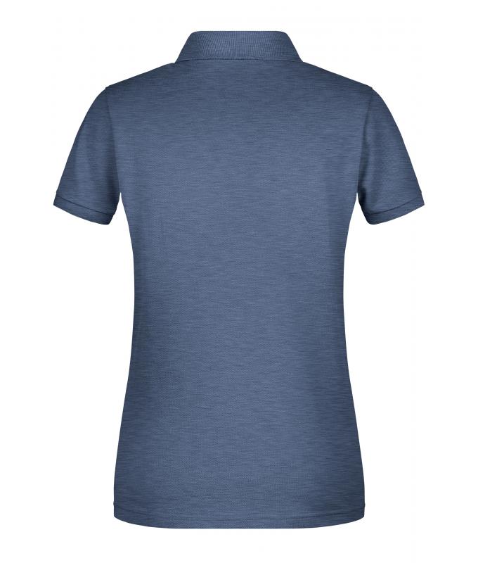 Ladies Ladies' Basic Polo OCS Standard Light-denim-melange 8478