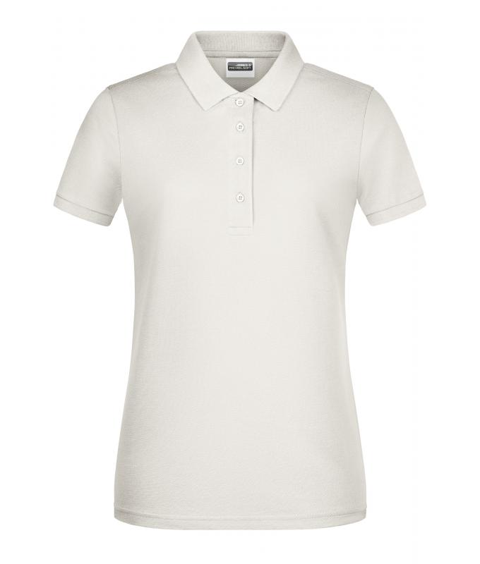 Dames Ladies' Basic Polo OCS Standard Naturel 8478