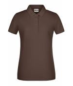 Damen Ladies' Basic Polo OCS Standard Brown 8478