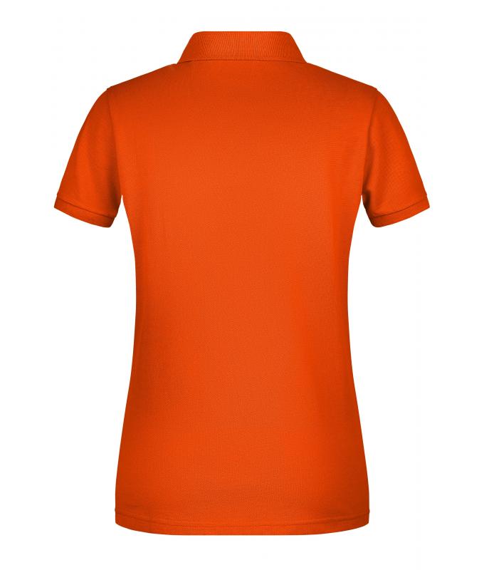 Dames Ladies' Basic Polo OCS Standard Donkeroranje 8478