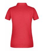 Ladies Ladies' Basic Polo OCS Standard Carmine-red-melange 8478