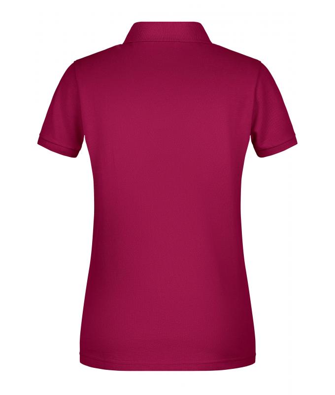 Damen Ladies' Basic Polo OCS Standard Wine 8478