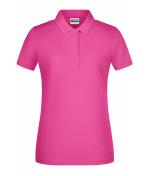 Dames Ladies' Basic Polo OCS Standard Roze 8478