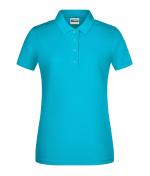 Dames Ladies' Basic Polo OCS Standard Turquoise 8478