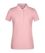 Dames Ladies' Basic Polo OCS Standard Zachtroze 8478