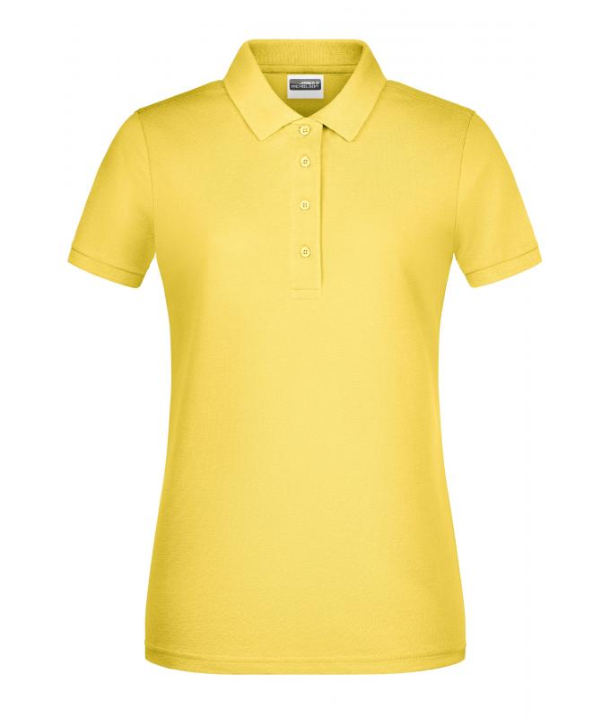 Ladies Ladies' Basic Polo OCS Standard Light-yellow 8478