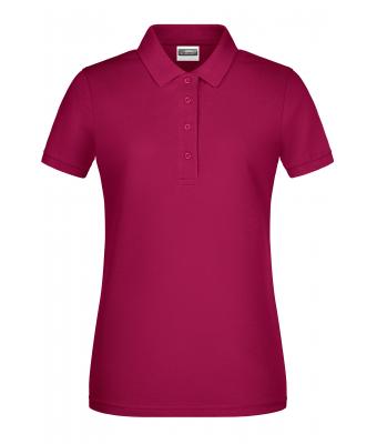 Ladies Ladies' Basic Polo Wine 8478