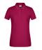 Ladies Ladies' Basic Polo Wine 8478