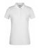 Damen Ladies' Basic Polo White 8478