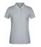 Femme Polo basique pour femmes   OCS Standard Gris-chiné 8478