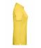 Femme Polo basique pour femmes Jaune-clair 8478