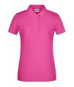 Femme Polo basique pour femmes OCS Standard Rose-vif 8478