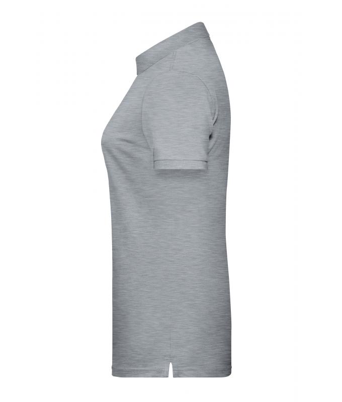 Femme Polo basique pour femmes OCS Standard Gris-chiné 8478