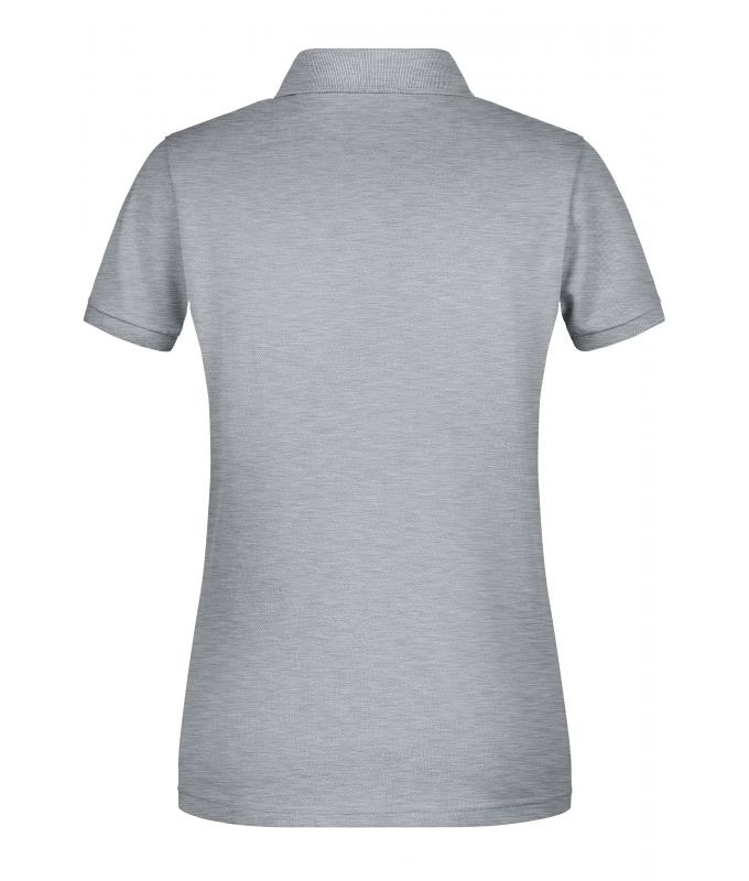 Femme Polo basique pour femmes OCS Standard Gris-chiné 8478