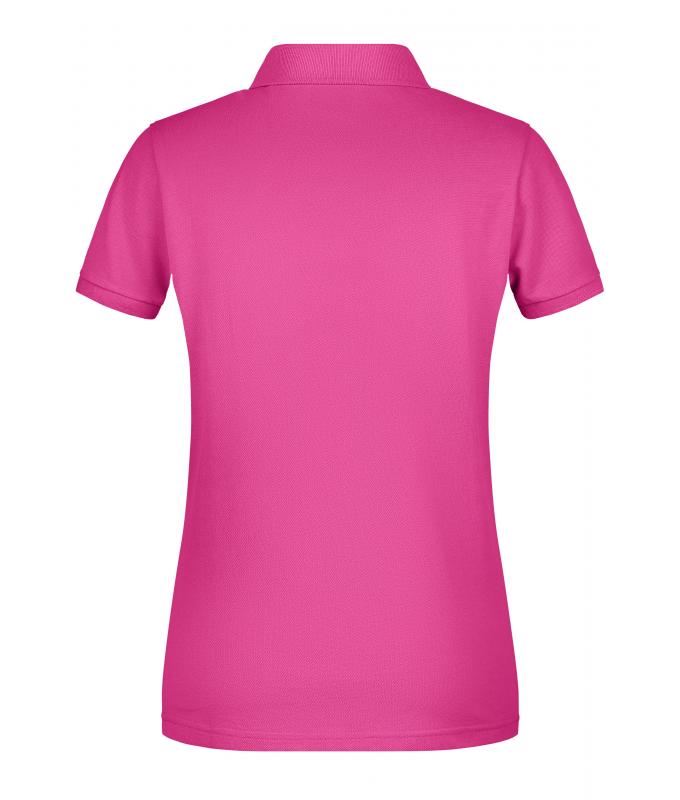 Femme Polo basique pour femmes OCS Standard Rose-vif 8478