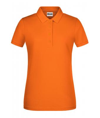 Femme Polo basique pour femmes Orange 8478