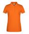 Femme Polo basique pour femmes Orange 8478