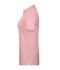 Femme Polo basique pour femmes Rose-pastel 8478