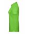 Femme Polo basique pour femmes Vert-citron 8478