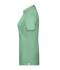 Femme Polo basique pour femmes Vert-jade 8478