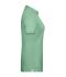 Femme Polo basique pour femmes Vert-jade 8478