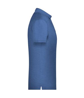 Herren Men's Basic Polo   OCS Standard Light-denim-melange 8479