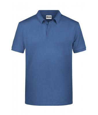 Herren Men's Basic Polo   OCS Standard Light-denim-melange 8479