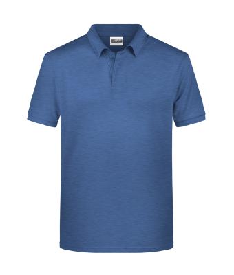 Heren Men's Basic Polo   OCS Standard Lichtdenim-melange 8479