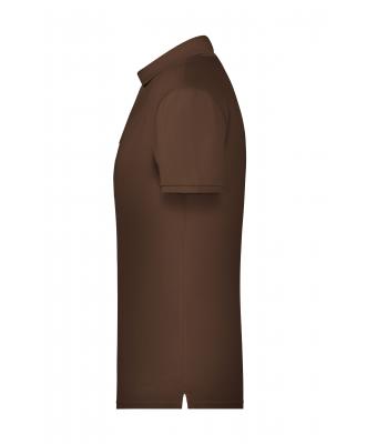 Men Men's Basic Polo   OCS Standard Brown 8479