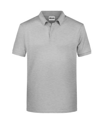 Heren Men's Basic Polo   OCS Standard Heather-grijs 8479