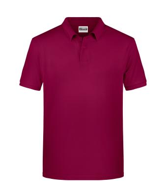Heren Men's Basic Polo   OCS Standard Wijnrood 8479