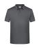 Heren Men's Basic Polo   OCS Standard Zwart-heather 8479